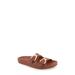 Link Buckle Slide Sandal