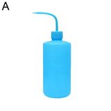 Plastic Safety Squeeze Bottle Narrow Mouth Long Tube Drip Washing Bottle Tattooing Eyelash Cleaning Washing Bottle Lab Washing Bottle R7C4