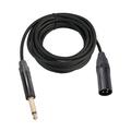 Spirastell Audio Cable Cable Zinc Stereo Male 6.35mm Zinc Alloy Male Balanced Patch Cable Male XLR Audio Cable Shell Play Audio Cable Audio Dazzduo Cable Cable Male HUIOP Audio audio cab