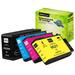 GREENCYCLE 952XL BCMY Ink Cartridges Combo Pack Replacement for HP High Yield 952 XL Compatible with OfficeJet Pro 7740 8702 8710 8728 Printer(1 Black 1 Cyan 1 Magenta 1 Yellow)