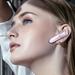 Headphones Gnobogi New Bluetooth Earpiece Wireless Handsfree Headset With Microphone For Business Earbuds Portable Audio Clearance