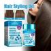 Bilqis Hair Serum Keratin Hair Treatment with Argan Leave-in Frizz Hair Serum Jojoba & Avocado Hair Oils Vitamins A C E B5 Hair Styling Oil For Frizzy Dry & Damaged Hair 15ml (1pc)