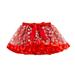 AnuirheiH Girls Tutu Skirt Tutu Dance Dresses for Toddler Girls 3 Layers Sparkle Tulle Skirt Halloween Tutu Costume