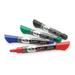 QUARTET 5001MA Dry Erase Marker Set, Chisel Tip, Assorted, PK4