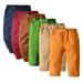 Esaierr Kids Baby Boys Pants 9M-10Y Baby Cotton Casual Pants Elastic Infant Casual Waist Toddler pring Autumn New School Uniform Pants