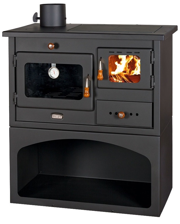 EEK A Küchenofen Holzherd Prity 1P34 Rauchrohr links Image