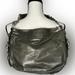 Coach Bags | Coach Pewter Patent Leather Zoe Shoulder Bag F12735 | Color: Silver | Size: Os