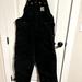 Carhartt Pants | Carhartt Duck Bib Overall/Quilt Lined | Color: Black | Size: 34