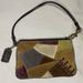 Coach Bags | Coach Vintage 90's Suede Patchwork Wristlet | Color: Brown/Tan | Size: Os