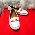 Coach Shoes | Coach Moccasin Shoes | Color: White | Size: 7.5