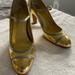 J. Crew Shoes | J. Crew Gold Mary Jane Pumps Sz 8-1/2 | Color: Gold | Size: 8.5