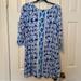 Lilly Pulitzer Dresses | Lilly Pulitzer Ophelia Dress Blue Get Trunky Engineered Size Small Nwot | Color: Blue/White | Size: S