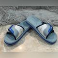 Coach Shoes | Coach Men’s Eva Sport Slide Sandals. Size 11. New | Color: Blue/Silver | Size: 11