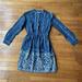 Anthropologie Dresses | Anthropologie Meadow Rue Blue Dress Size 0 | Color: Blue | Size: 0