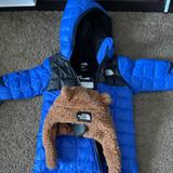 The North Face Jackets & Coats | 3/6 M Northface Snowsuit & Northface Hat! | Color: Blue | Size: 3-6mb