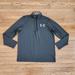 Under Armour Shirts | Mens Under Armour Quarter Zip With Antlers Size Xl | Color: Gray | Size: Xl