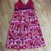 Athleta Dresses | Athleta Women's Pack Everywhere Pink Paisley Halter Neck Dress Red Size 16 | Color: Pink/Red | Size: 16