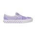 Vans Shoes | Classic Slip-On Vans X Em On Holiday, Size 5.5 | Color: Purple/White | Size: 5.5