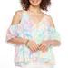 Lilly Pulitzer Tops | Lilly Pulitzer Tops Lilly Pulitzer Bellamie Top | Color: Blue/Pink | Size: L