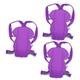 ibasenice 3pcs Breathable Baby Carrier Infant Carriers Baby Harness for Carrying Infant Shoulder Strap Baby Carrier Baby Carriers Cotton Before and After Newborn Purple Infant Products