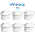 Waterdrop - Cartouche Filtrante, Remplacement pour Brita Maxtra+-lot de 6