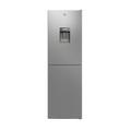 Hoover HOCT3L517EWSK-1 Freestanding Low Frost 55cm Wide Fridge Freezer with Water Dispenser - Silver - E Rated