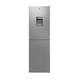 Hoover HOCT3L517EWSK-1 Freestanding Low Frost 55cm Wide Fridge Freezer with Water Dispenser - Silver - E Rated