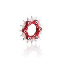 INOKAI Speed Cassette,Bicycle Freewheel Single Speed Bike Freewheel BMX Flywheel Sprocket Gear Bicycle Accessories 16/17/18/19/20/21/22/23T (Color : 19T)