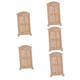 TOYANDONA 5pcs Mini Wardrobe Doll House Clothes Rack Clothes Hanger Furniture Hangers Dollhouse Clothes Hanging Rack Miniature Closet Wardrobe for Doll Clothes Small House Wood Color Wooden