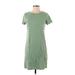 Universal Thread Casual Dress - Shift: Green Dresses - Women's Size X-Small