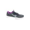 Nike Sneakers: Activewear Platform Casual Gray Color Block Shoes - Women's Size 6 - Round Toe