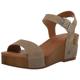 Lucky Brand Women's Adario Wedge Sandal, Dune, 6.5 UK