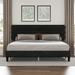 King Bed Frame with Headboard