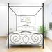Metal Canopy Bed Frame Full Size or Queen Size