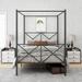 Metal Canopy Bed Frame Full Size or Queen Size