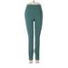 New Balance Yoga Pants - Low Rise: Teal Activewear - Women's Size Medium