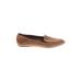Steve Madden Flats: Tan Print Shoes - Women's Size 6 1/2 - Almond Toe