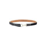 W.Kleinberg Leather Belt: Black Accessories - Women's Size Small