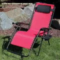 Coussin de soutien de tête de chaise longue oreiller inclinable chaise longue de piscine aide