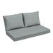 Latitude Run® 3 - Piece Outdoor Seat/Back Cushion Polyester | 5 H x 48 W x 43 D in | Wayfair 12B31A26A63A44CDA40FFFD5F279D65D