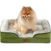 Tucker Murphy Pet™ Small Orthopedic Dog Bed - Washable Bolster Dog Sofa Beds For Small Dogs | 6 H x 18 W x 24 D in | Wayfair