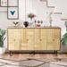 Union Rustic Kristain 59.84" Sideboard Wood in Brown | 32.28 H x 59.84 W x 15.75 D in | Wayfair 5687112C9F7C40F5B7B74498BADCBF9E