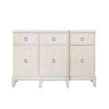 Madison 3-Drawer Server with Cabinets in a Grey-White Wash Finish – Home Meridian S916-146