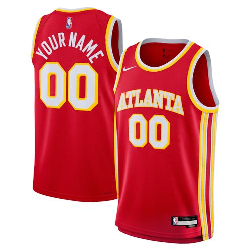 Atlanta Hawks Nike Icon Swingman Trikot – Personalisiert – Jugendliche