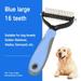 Dog Cat Hair Removal Comb Pet Long Hair Short Hair Pet Grooming Care Brush Trimming Dematting Brush Dog Pet Grooming Equipment