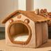 Winter Pet Cat Bed Foldable Dog House Dog Villa Sleep Kennel Removable Nest Warm Enclosed Cave Sofa Pet Supply Ð»ÐµÐ¶Ð°Ð½ÐºÐ° Ð´