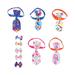 AntiGuyue 10pcs Adjustable Pet Cloth Adorable Grooming Tie Necktie and Headgear for Party