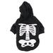 Halloween Pet Costumes Lovely Dog Cosplay Skeleton Sweatshirt Large Cotton