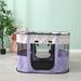 ZBH Portable Dog Playpen Indoor/Outdoor Foldable Pet Playpen for Small Dogs Cats Kittens Chickens and Rabbits Great for Travel and Camping Including Carrying Case