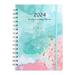 Gyedtr 2024 Planner - Planner 2024 Weekly and Monthly Jan. 2024 - Dec 2024 8.5x 6.4 Inch 2024 Planners for Women/Man with Sturdy Binding Flower Schedule English Diary Clearance